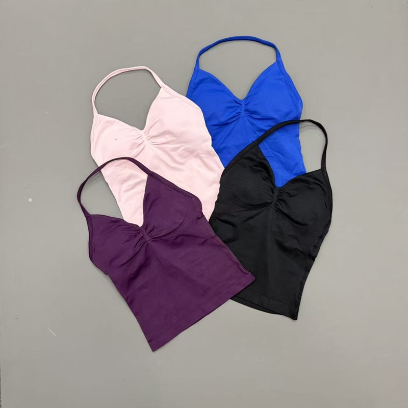 Gym Women Sports Tank Top Seam - Running Belt recension och pris