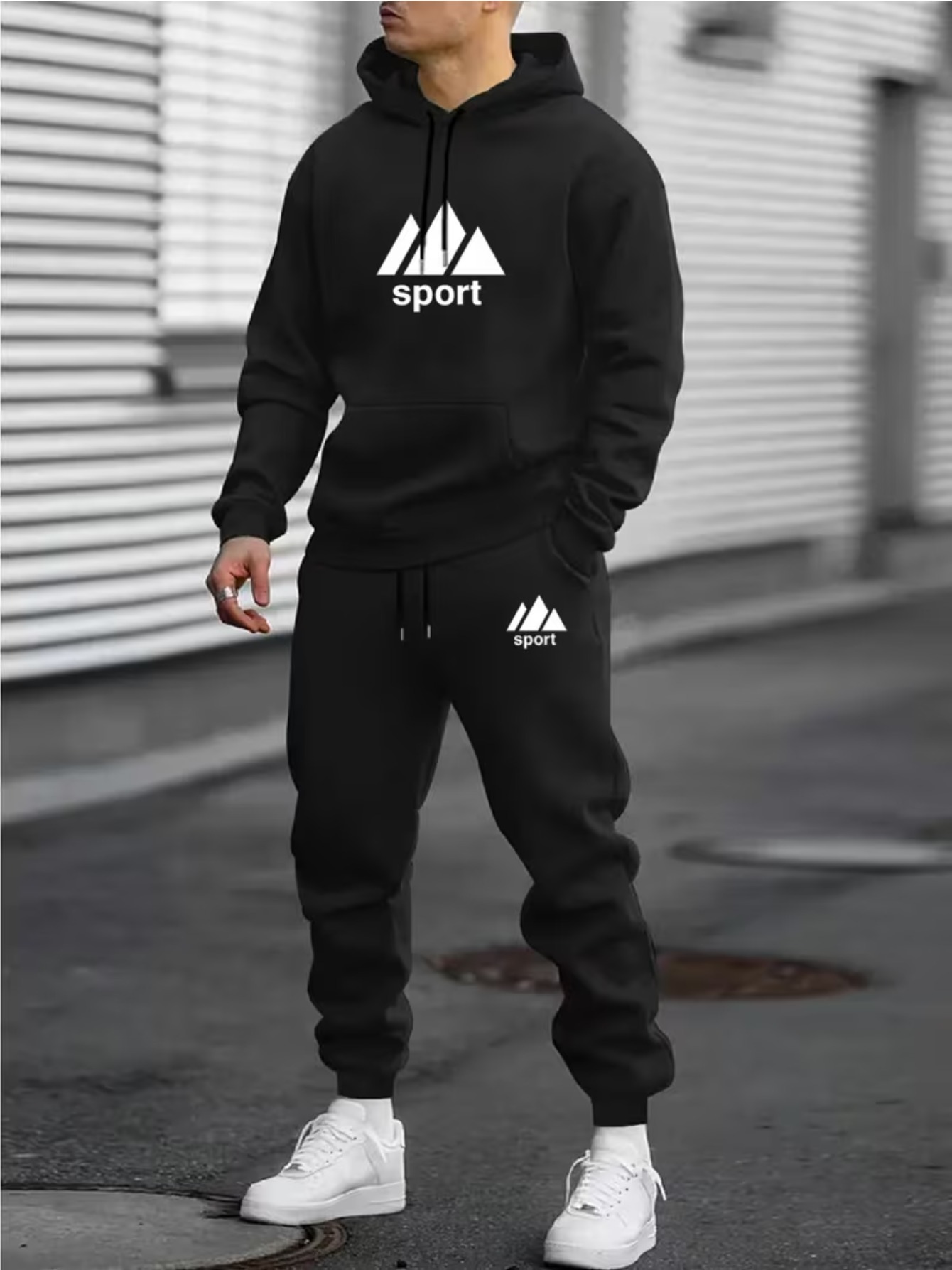2026 Men 2‑Piece Tracksuit Set - Joggers Pants recension och pris