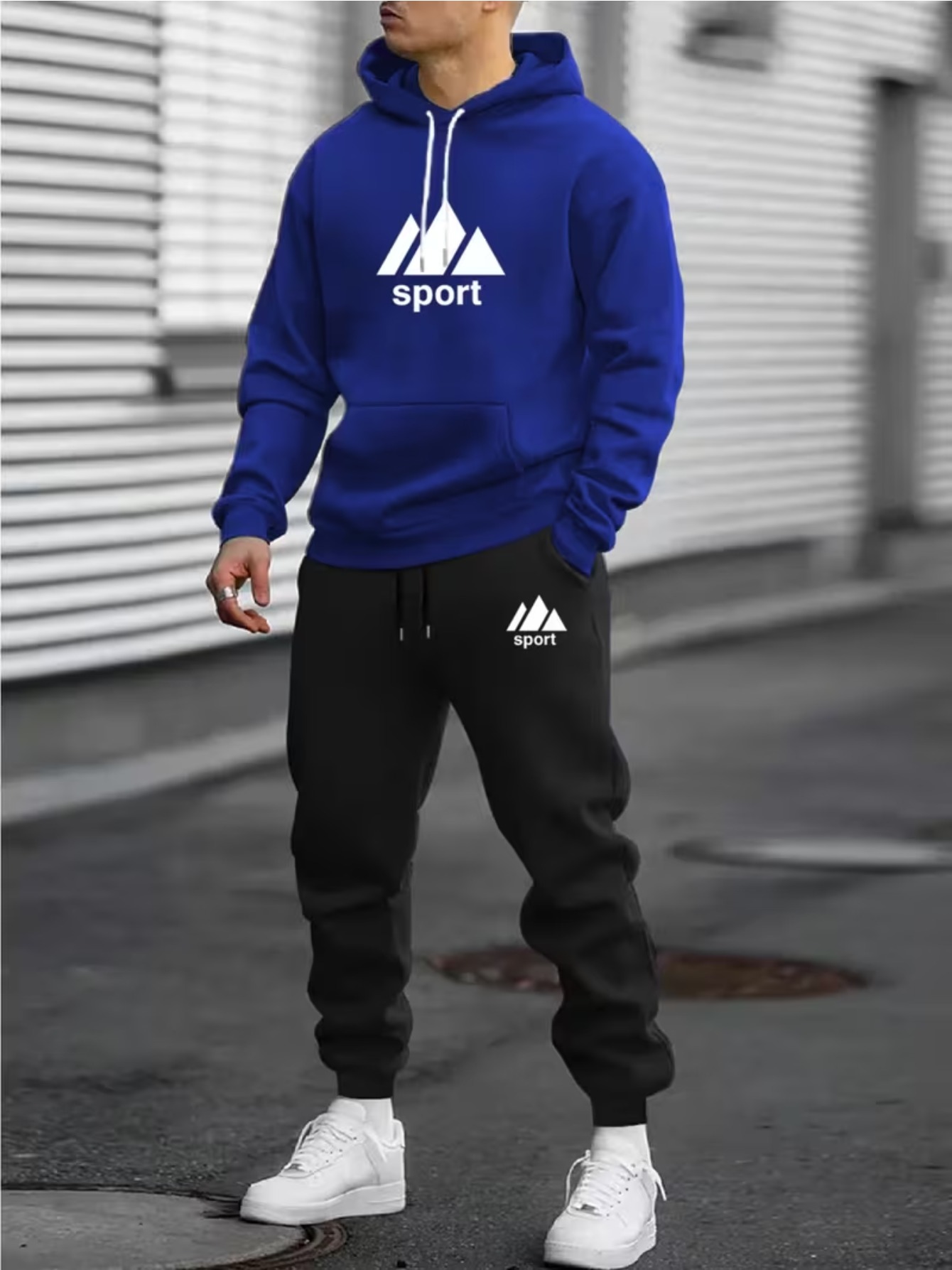 2026 Men 2‑Piece Tracksuit Set - Joggers Pants recension och pris