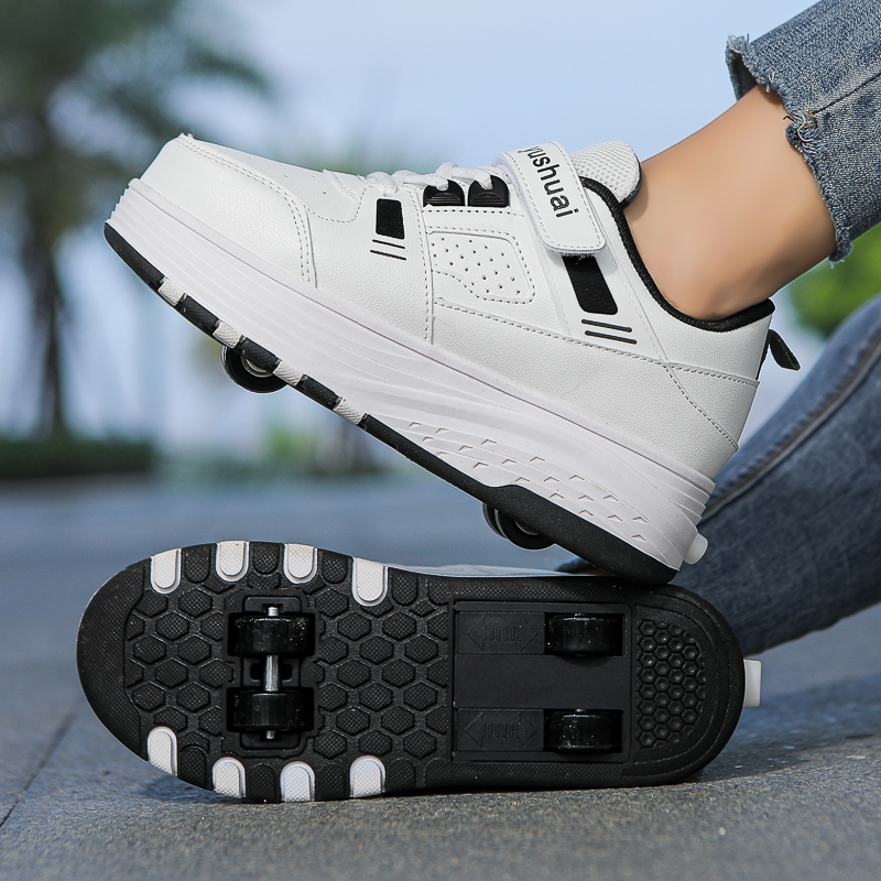Kids 4‑Wheel Retractable Rolle - Running Shoes Men recension och pris