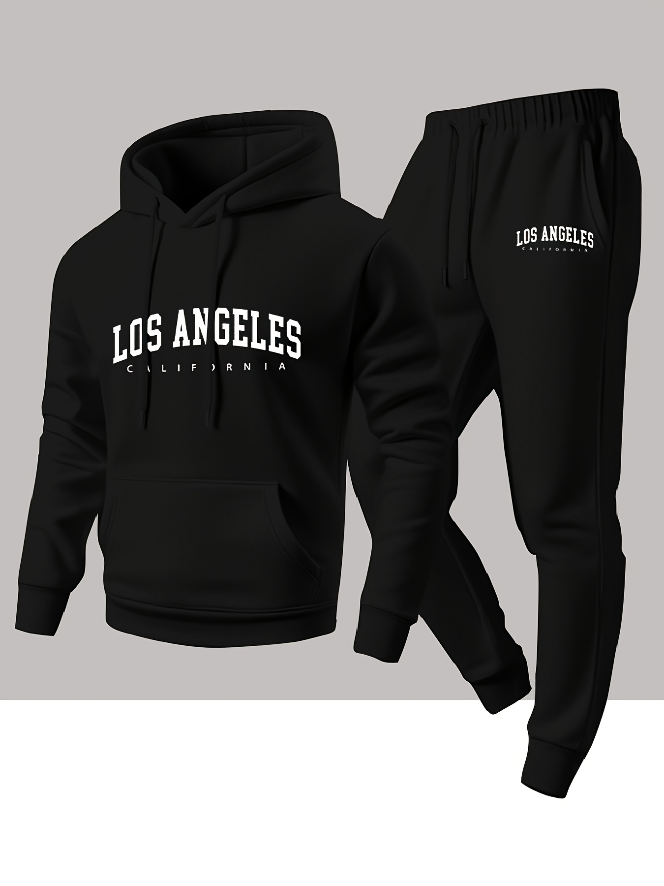 Men 2 Piece Tracksuit Los Ange - Joggers Pants recension och pris