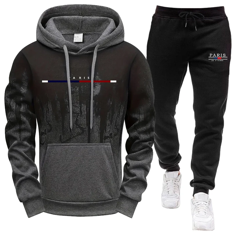 Men's Set/Hoodie/Pants Autumn  - Joggers Pants recension och pris