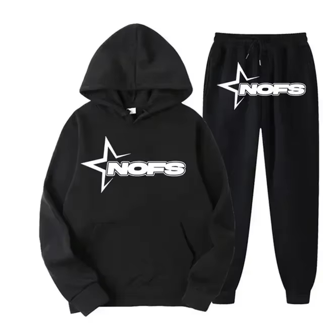 2026 Streetwear Men Hooded Swe - Joggers Pants recension och pris