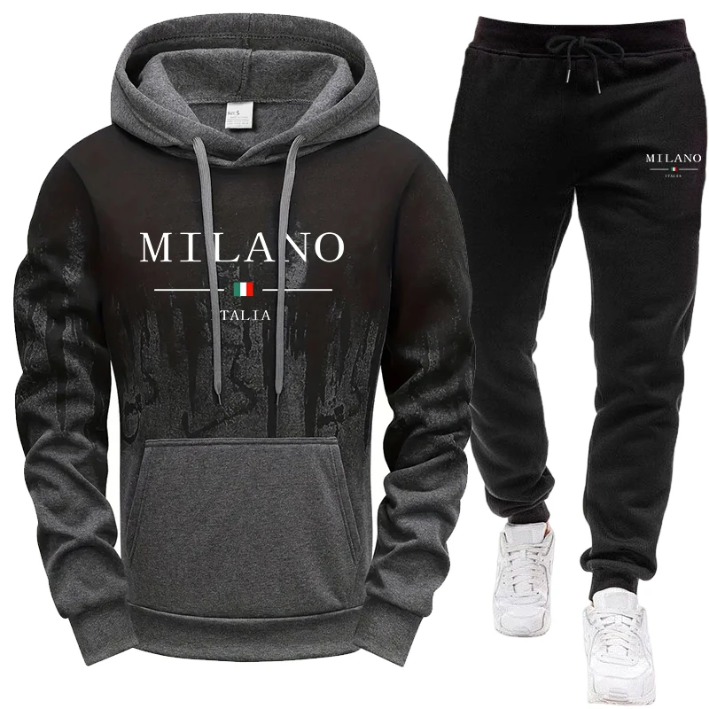 Men's Set/Hoodie/Pants Autumn  - Joggers Pants recension och pris